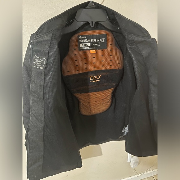 Icon Womens Hooligan Perforated Riding Jacket 2XL - Picture 3 of 5